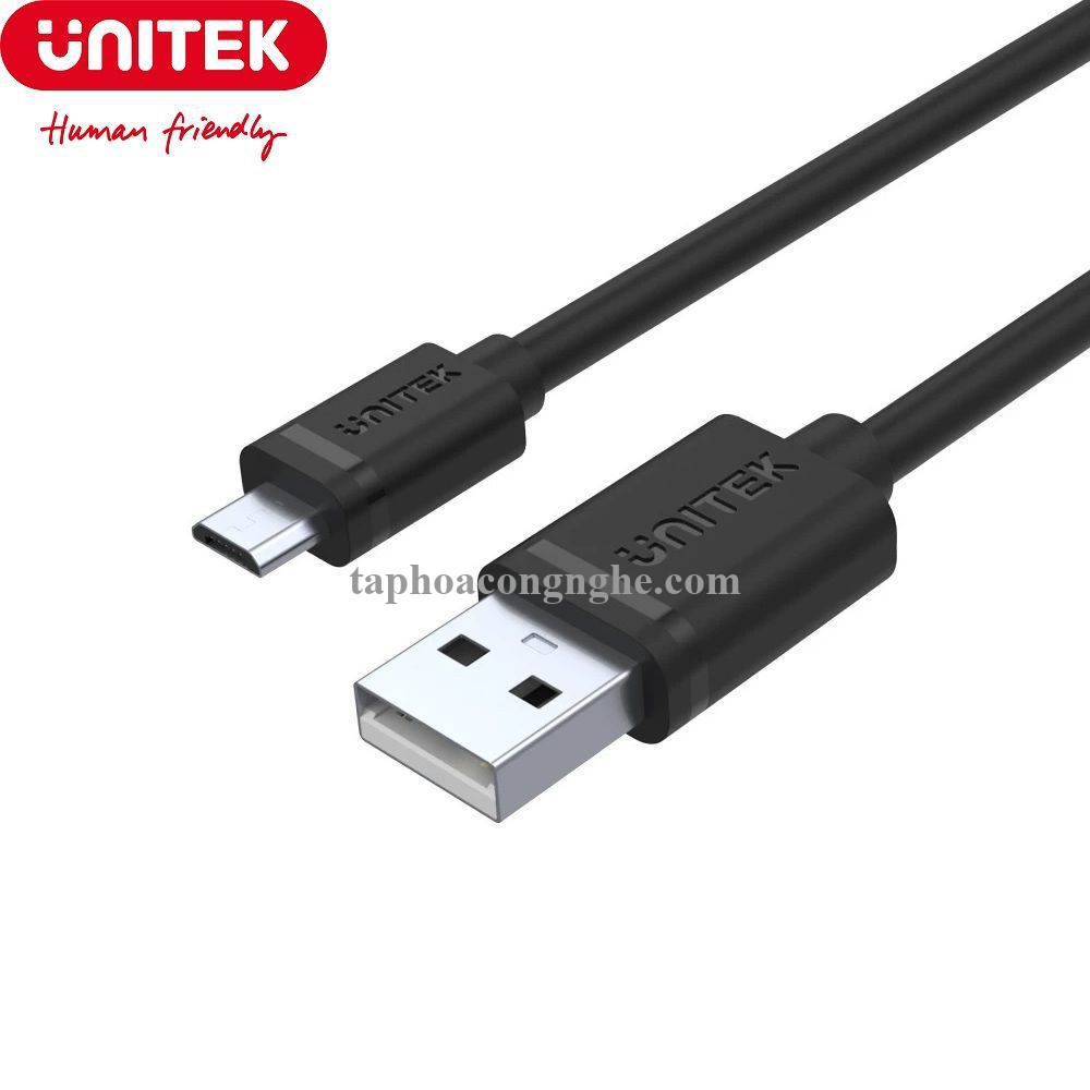 Unitek 26482 Y-C454GBK 0.5M Cáp Usb 2.0 sang Micro USB 30026482